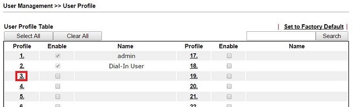 a screenshot of user profile setup on DrayOS